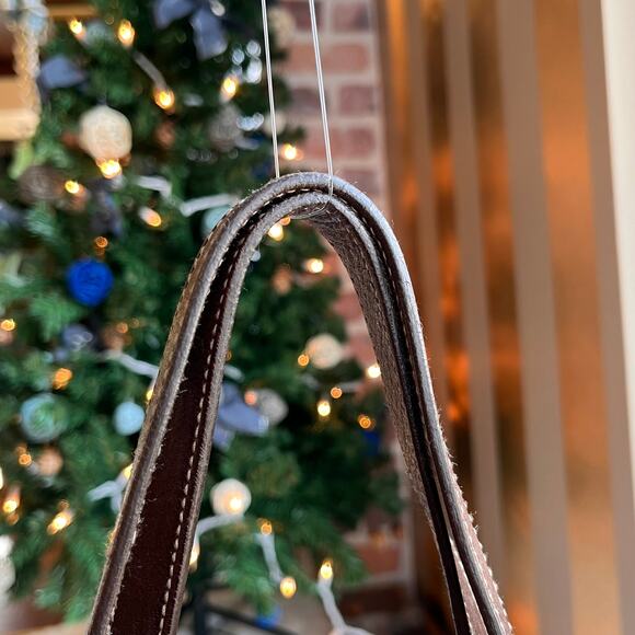 GUCCI Positano Small Beige Brown GG Canvas Leather Tote Bag - Picture 12 of 16